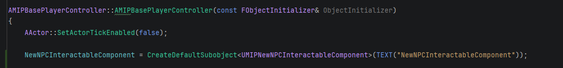 CreateDefaultSubobject